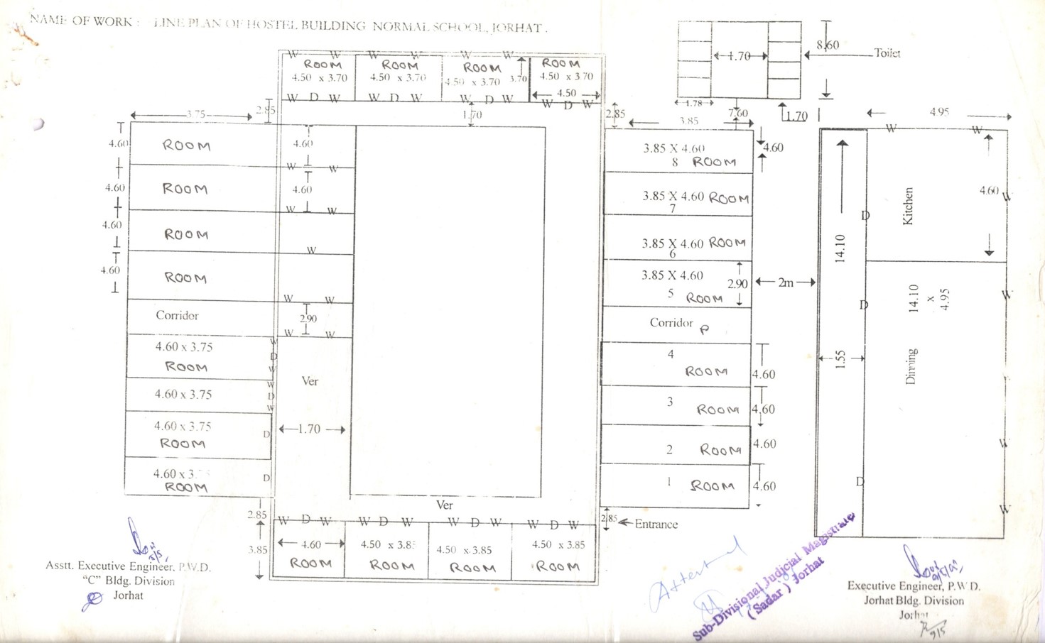 normal school line plan